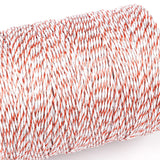500m Roll Polywire Electric Fence Stainless Steel Poly Wire Energiser Insulator - Side View