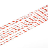 500m Roll Polywire Electric Fence Stainless Steel Poly Wire Energiser Insulator