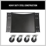 2-Piece Wheel Dolly Car Positioning Jack 450kg Vehicle Mover Transporter Trolley - Low Angle