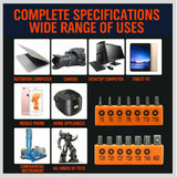 14Pc Torx Key Bit Set Tamper Proof Star Wrench Bits T5-T40 Socket Adapter S2 New - 45-Degree Angle