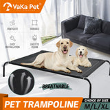 Elevated Pet Bed Dog Puppy Cat Trampoline Hammock Raised Heavy Duty Large - Front View