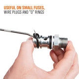 4x Car Pick and Hook Set O Ring Seal Remover Gasket Puller Remover Set - 45-Degree Angle