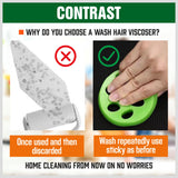 4x VaKa Pet Hair Remover Cat Fur Dog Hair Lint Catcher from Laundry Washing Machine - Low Angle