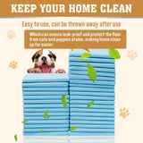 VaKa Pet Training Pad 400 Puppy Pads Toilet Pee Indoor Absorbent 60x60cm Dog - Close-Up Angle