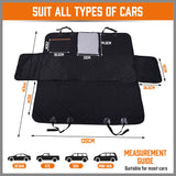 Pet Dog Waterproof Seat Cover Protector Hammock Back Rear Bench Mat for Car SUV - Side View