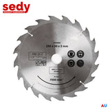 10X250MM Circular Saw Blade 20T Disc Saw Blade Wood Timber Cutting 30/20/16mm Bore - 45-Degree Angle