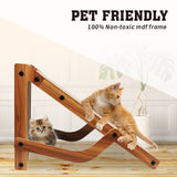 VaKa Cat Scratching Scratcher Board Cat Tree Pad Lounge Toy Corrugated Cardboard - Rear View
