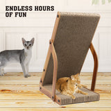 VaKa Cat Scratching Scratcher Board Cat Tree Pad Lounge Toy Corrugated Cardboard - Extra Image