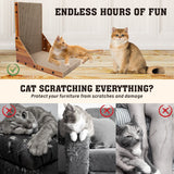 VaKa Cat Scratch Pad Cardboard Kitten Cat Scratcher Scratching Board Scatch Toy - Extra Image