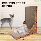 VaKa Cat Scratch Pad Cardboard Kitten Cat Scratcher Scratching Board Scatch Toy - Extra Image