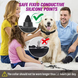 VaKa Anti Bark Dog Training Collar Sound & Vibration Stop Barking Automatic Pet - Close-Up Angle