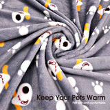 Vaka Navy Dog Bed Pet Cat Calming Floor Mat Sleeping Cave Washable Extra Large 29706 - Extra Image