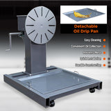 HORUSDY 2 Ton 360°Engine Stand Heavy Duty Workshop Auto Crane Hoist Motor Au - 45-Degree Angle