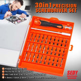 30 x sets of Random Screwdriver sets For bulk Sale - Low Angle