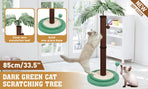 VaKa Cat Tree Scratching Post Large Palm Tree Cat Post Dangling Balls Cat Toy, image 2