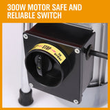 400W Drain Cleaner Electric Eel Rigid Plumbing Sewerage Pipe Machine 6 Cutters - 45-Degree Angle