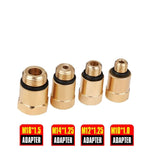 Engine Cylinder Compression Test Gauge Detector Kit Set For Car Motorcycle Tool - Front View