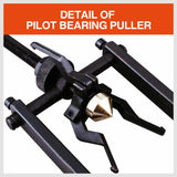 Pilot Bearing Puller 3 Jaws Bushing Gear Extractor Motorcycle Remover Heavy Duty - Top-Down View