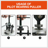 Pilot Bearing Puller 3 Jaws Bushing Gear Extractor Motorcycle Remover Heavy Duty - Close-Up Angle
