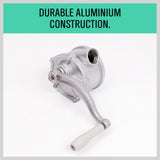 Aluminium Rotary Drum Pump Diesel Fuel Kero Oil Petrol 44 Gallon Drum Hand Pump - Top-Down View