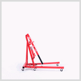 Engine Crane 2 Ton Hydraulic Hoist Folding Shop Mobile Lifter Workshop Lift - Low Angle