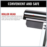Foldable Roller Support Stand Adjustable Bench Holder 67-110cm Heavy Duty Steel - Low Angle