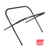 Work Bench Panel Stand Curved Legs Panel Repair Beating Spray Painting Panelshop - Rear View