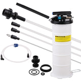 HORUSDY 7L Manual & Pneumatic Oil Extractor Waste Fluid Transfer Pump Suction - Extra Image