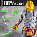 9-Piece Garden Tools Auto Body Hammer Dolly Set Car Body Dent Repair Tool Case - Close-Up Angle