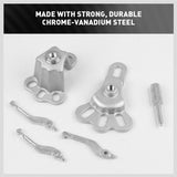 Slide Hammer Tool Kit Dent Puller Wrench Adapter Axle Bearing Hub Auto Repair - Rear View