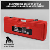 Slide Hammer Tool Kit Dent Puller Wrench Adapter Axle Bearing Hub Auto Repair - Low Angle