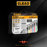 ELEAD 28PCS Bungee Cord Set Carabiner Hooks Assorted Sizes Heavy Duty Tie Down - Extra Image