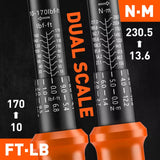 3Pc 1/2" Drive Click Torque Wrench Ratchet Socket Adaptor Extension WorkShop