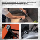 SEDY 4Pc Adjustable Wrench Set Shifter Heavy Duty SAE & Metric Household Repair - Low Angle