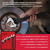 SEDY 4Pc Adjustable Wrench Set Shifter Heavy Duty SAE & Metric Household Repair - Extra Image