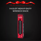 14 Slots Magnetic Spanner Rack Spanner Organizer Holder Portable Adjustable Au