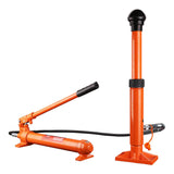 12T Porta Power Kit Hydraulic Ram Pump Oil Hose Automotive Body Repair Tool - Extra Image