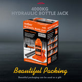 4-Ton (8,000 LBs) Hydraulic Bottle Jack Heavy Duty Car Lifter with Safety Valve - Extra Image