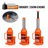 8-Ton (16,000 LBs) Hydraulic Bottle Jack Heavy Duty Car Lifter with Safety Valve - Extra Image