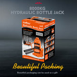 8-Ton (16,000 LBs) Hydraulic Bottle Jack Heavy Duty Car Lifter with Safety Valve - Extra Image