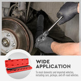SEDY Inner Tie Rod Removal Tool Kit 1/2 Inch Drive Tube Inner Tie Rods Vehicle - Top-Down View