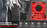SEDY 10Pc Wheel Lock Removal Tool Kit Wheel Locking Nut Key Remover Kit With Box - Side View