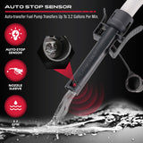 Multipurpose Fuel Transfer Pump Battery Powered Gasoline Hose Transfer Pump Au - Front View