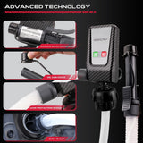 Multipurpose Fuel Transfer Pump Battery Powered Gasoline Hose Transfer Pump Au - Rear View