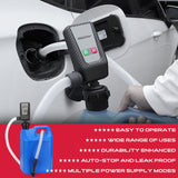 Multipurpose Fuel Transfer Pump Battery Powered Gasoline Hose Transfer Pump Au - Low Angle