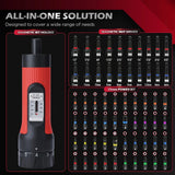 SEDY 64Pcs Torque Screwdriver Set 10-70 in-lb S2 Bits Magnetic Nut Driver Kit - Front View