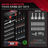 SEDY 64Pcs Torque Screwdriver Set 10-70 in-lb S2 Bits Magnetic Nut Driver Kit - Extra Image