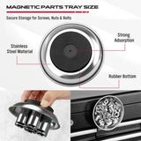 SEDY 6Pcs Magnetic Tray Pick-Up Tool Set Flexible Telescoping Auto Repair - Close-Up Angle