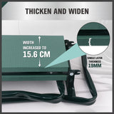 HORUSDY Garden Kneeler Bench Foldable Stool Knee Soft Pad Seat with Tool Pouch - Top-Down View