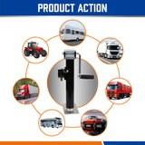 2x Trailer Caravan Canopy Jack Stand 2267kg/ 5000lbs Heavy Duty Weld Bracket - Low Angle